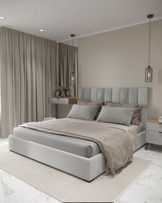 Design Ložnic, Stylish Bedroom Design, Bedroom Interior Design Luxury, Luxury Bedroom Master, Bedroom Bed Design, Home Design Living Room, Bedroom Furniture Design, Stylish Bedroom, Home Room Design