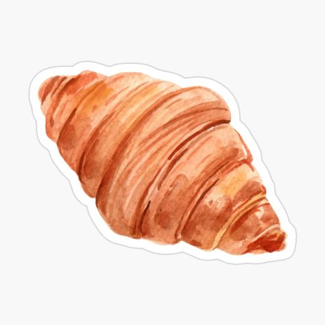 Glossy croissant sticker  #croissant #sticker #glossy #food #pastery #bakery #bread #baking #foodie #culinary #aesthetic #croissantlovers #foodlovers #stickerhoarding Crossiant Aesthetic, Croissant Sticker, Culinary Aesthetic, Croissant Aesthetic, Recipe Art, Croissant Recipe, Food Stickers, Bakery Bread, Bread Baking