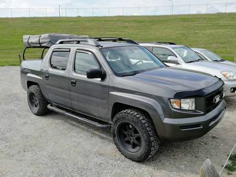 Honda Ridgeline Lifted, Honda Ridgeline Accessories, Honda Ridgeline Custom, Hunting Truck, Overland Camper, Honda Accessories, Honda Passport, Custom Pickup Trucks, Truck Yeah