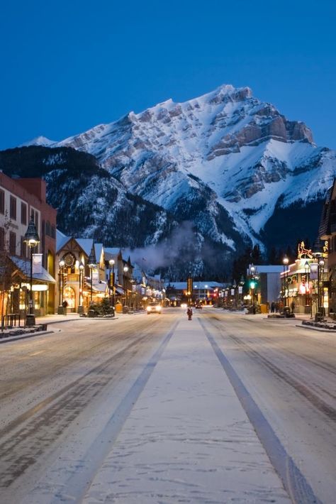 If you’re looking for a winter wonderland, Banff is all that, plus great nightlife, adventure, and Rockies grandeur. Fairmont Banff Springs, Fairmont Banff, Banff Canada, Banff Alberta, Ski Town, Park Pictures, Cascade Mountains, Mountain Town, Lake Louise