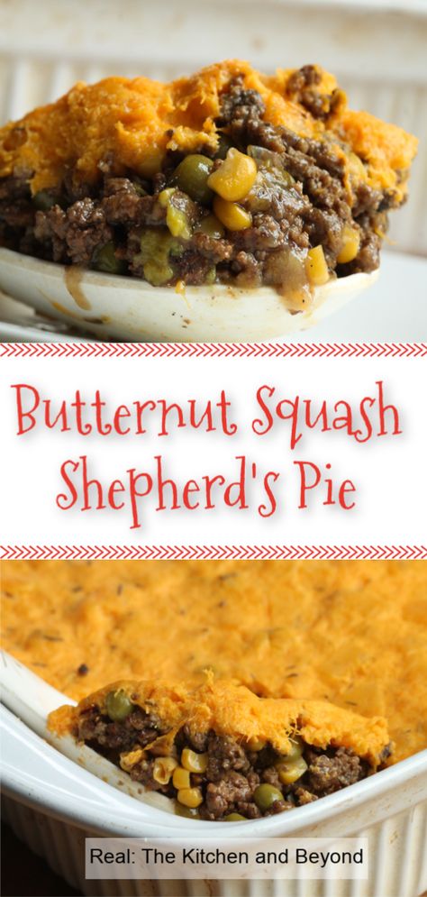 This Butternut Squash Shepherd's Pie recipe is not your traditional Shepherd's pie. It is made with Butternut Squash which is very healthy for you and packed with tons of health benefits. Of course my favorite part of this recipe is that it is so easy to get on the table! Shepards Pie Recipe, Butternut Squash Pie, Butternut Recipes, Squash Pie, Shepherd's Pie Recipe, Shepherds Pie Recipe, Butternut Squash Recipes, Shepherd's Pie, Weeknight Dinner Recipe