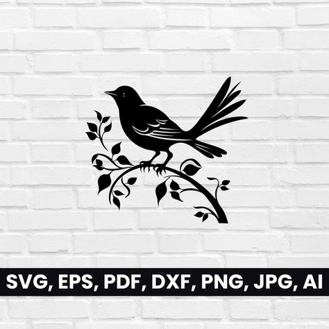 Bird Silhouette, Bird SVG, Pdf, Dxf, Png, Bird Clipart, Bird Vector Logo, T-Shirt Design, cricut | Digital Download, Bird Shape Black white Vogel Silhouette, Bird Vector, Bird Svg, Bird Shape, Bird Clipart, Bird Silhouette, Graphic Design Projects, Logo T Shirt, Vector Logo