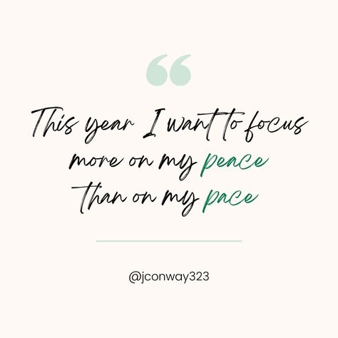 This year, I want to focus more on my peace, than on my pace. ☺️ #newyearresolution #2022 Word Of The Year Peace, It Will Be Ok Quotes, I Want Peace, My Peace, Bible Study Tools, Study Tools, Peace Quotes, Peaceful Life, New Years Resolution