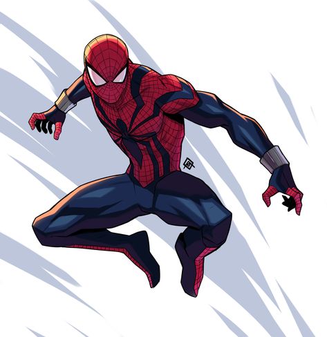 Spiderman Poses, Spiderman Sketches, Ben Reilly, Spiderman Comic Art, Spider Men, Arte Nerd, Spiderman Suits, Scarlet Spider, Spaider Man