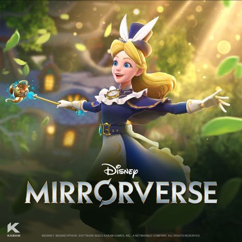 Disney Lovers! • Instagram Mirrorverse Disney, Disney Mirrorverse, Alice In Wonderland Disney, Disney Queens, Art Puzzle, Disney Princess Fan Art, Disney Japan, City Cartoon, Disney Art Drawings