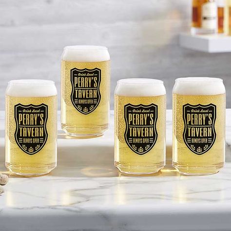 At Home Bar, Personalized Beer Mugs, Groomsmen Beer, Beer Label Design, Personalized Beer, Beer Custom, Drink Local, Bar Gifts, The Beer