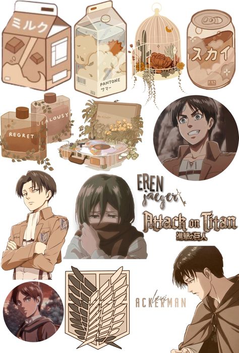 Aesthetic Anime Printable, Anime Printables Journal, Anime Printable Stickers Aesthetic, Anime Aesthetic Stickers Printable, Brown Stickers Aesthetic Printable, Brown Aesthetic Stickers, Aesthetic Stickers Anime, Anime Journal Stickers Printable, Kawaii Stickers Anime