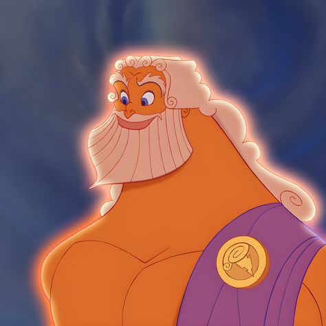 From animated Disney film, “Hercules” (1997). Zeus Disney, Hercules Aesthetic, Atlantis Disney, Hercules 1997, Hercules The Legendary Journeys, Hercules Disney, Disney Hercules, Disney Film, Disney Films