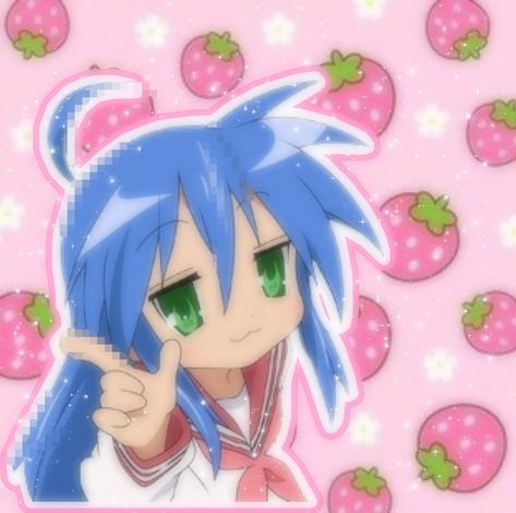 4 ppl lucky star matching pfps ~ Lucky Star, Matching Pfps, Anime