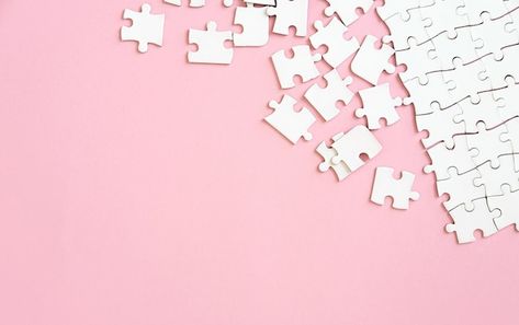 White puzzle pieces on pink background w... | Premium Photo #Freepik #photo #puzzle-pattern #puzzle-template #jigsaw #jigsaw-puzzle Puzzle Background, Marvel Photo, Puzzle Pieces, Pink Background, Premium Photo, Jigsaw Puzzles, Marvel, Stock Photos, Pattern