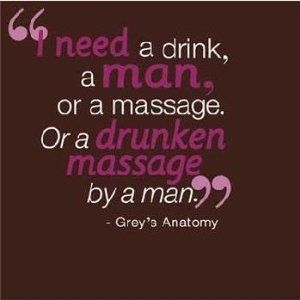 Need A Massage Quotes, Massage Quotes Funny, Massage Quotes, Cocktail Napkin, Spoken Words, A Massage, Beverage Napkins, Favorite Words, Grey's Anatomy