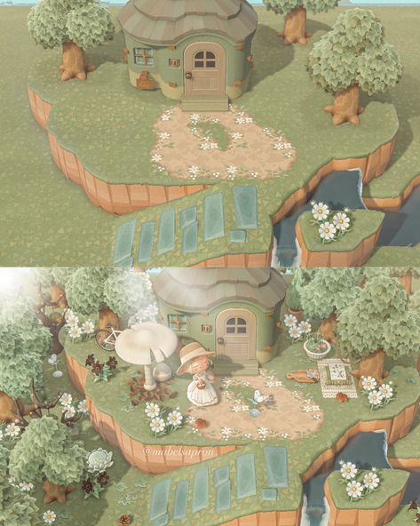 daisy ♡🍃 on Twitter: "cally’s cliff🏡🤍 #ACNH #AnimalCrossingNewHorizons #ACNHDesigns #AnimalCrossing… " Cottagecore Animal Crossing, Animal Crossing Pc, Acnh Inspiration, Acnh Cottagecore, Ac New Leaf, Animal Crossing Memes, Animal Crossing Guide, Acnh Ideas, Animal Crossing Villagers