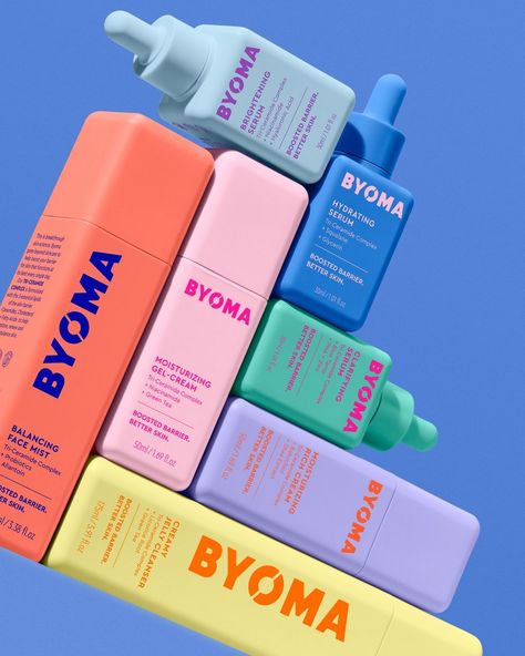 Judy Casey - News - Byoma Skincare Branding, Cosmetic Packaging Design, Makeup Package, Skin Care Packaging, Skincare Packaging, Cosmetic Design, Skin Care Items, Skin Care Brands, Beauty Packaging