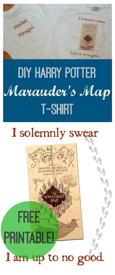 DIY Harry Potter Marauders Map T-shirt (with free Printable!) I solemnly swear I am up to no good.  Mischief Managed. Also, tutorial for how to make your own t-shirts with iron on transfers. Harry Potter Marauders Map Printable, Harry Potter Marauders Map Printable Free, Mauraders Map Printable Free, Mauraders Map Printable, Marauders Map Printable, Free Jewelry Making Projects, Wizard Wheezes, Diy Harry Potter, Harry Potter Marauders Map