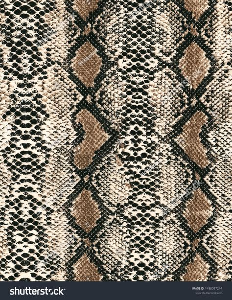 Snake Print Illustration Fashion, Pretty Little Fawn, Ouroboros Tattoo, Snake Skin Bag, Textile Prints Design, Snake Skin Pattern, Snake Skin Print, Textile Print, Snake Pattern