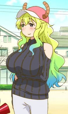 Dragon Maid Lucoa, Kobayashi San Chi No Maid Dragon, Arte 8 Bits, Dragon Maid, Kobayashi San, Miss Kobayashi's Dragon Maid, Anime Kawaii, Fire Emblem, Anime Chibi