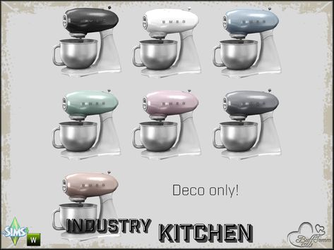 Smeg Sims 4 Cc, Sims 4 Build Cc, Sims 4 Kitchen, Sims Furniture, Diy Kids Furniture, Sims 4 Clutter, Sims 4 House Building, Sims 4 Cc Folder, Sims 4 House Design