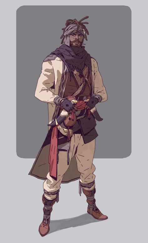 Desert Character Design, Adam Lee, Character References, Human Male, Black Characters, Dungeons And Dragons Characters, Dnd Art, Comics Art, Fantasy Concept Art