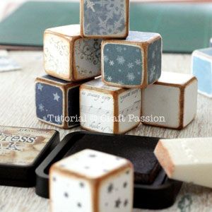 Square Wooden Blocks Ideas, Dollar Tree Wooden Dice Ideas, 2x4 Wood Crafts Diy, Small Wooden Blocks Painted, Wooden Alphabet Blocks Crafts, Wooden Cubes Ideas, Diy Blocks Decorations, Wood Cubes Crafts, Wooden Cubes Craft Diy Projects