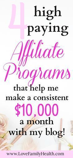 #Blogging 4 High Paying affiliate programs that help me make money each month with my blog! Teen Money, Affiliate Marketing Programs, Debt Payoff, Blog Traffic, Blogging For Beginners, Make Money Blogging, Blog Tips, Money Blogging, Money From Home