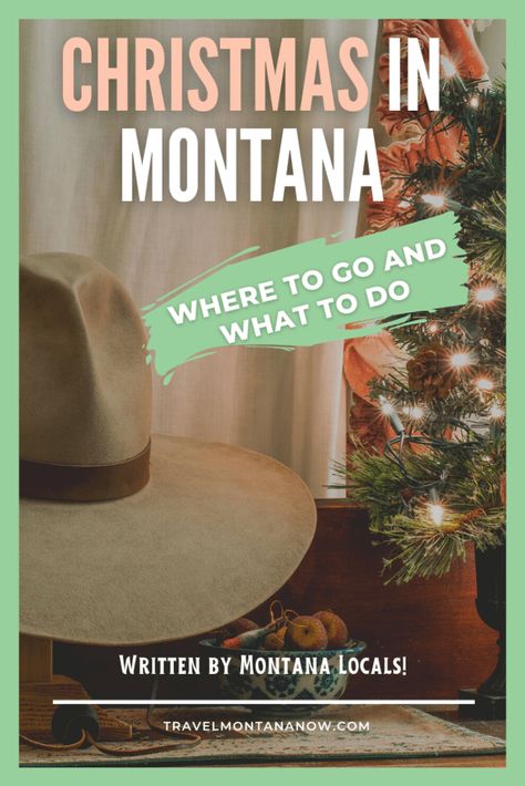 From dude ranches to ski resorts and Christmas markets to holiday festivals, we have you covered for how to spend Christmas in Montana. Montana Christmas Vacation, Montana In December, Christmas In Montana, Montana Family Vacation, Montana Ski Resort, Montana Christmas, Montana Travel Guide, Montana Cabin, Montana Winter