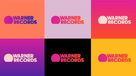 Record Label Brand Identity, Warner Records, Paula Scher, Startup Funding, Circular Logo, Star Academy, Graphic Motif, Record Company, Company Values