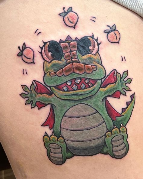 Jonathon Fowler on Instagram: “A cute little Alligator tattoo based on her daughters drawing. Thanks for looking! #alligatortattoo #newschooltattoo #geekinktattoo…” Alligator Tattoo, New School Tattoo, Ink Tattoo, Alligator, Instagram A, Tattoo Ideas, Geek Stuff, Tattoos, Drawings