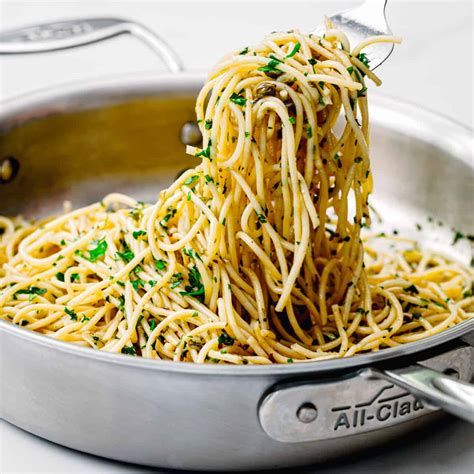 Midnight Pasta With Garlic Anchovy Capers Recipes Pasta Noodle Types, Pasta With Capers, Midnight Pasta, Midnight Dinner, Reheat Pasta, Comfort Soups, Anchovy Pasta, Anchovy Recipes, Pasta With Garlic