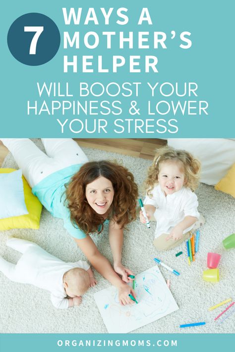 Mothers Helper Checklist, Helper Jobs, Babysitting Jobs, Home Decluttering, Organized Mom, Twin Mom, Home Management, Time Management Tips, Kids Sleep