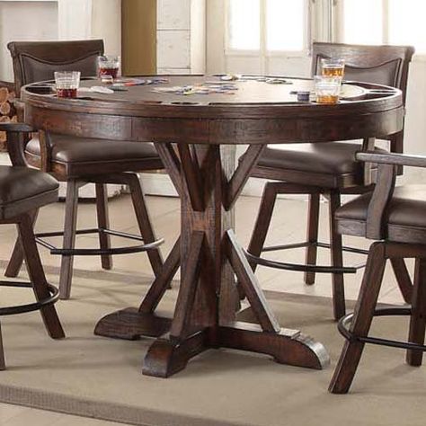 Game Table And Chairs, Counter Height Pub Table, Pub Tables, Pub Games, Pub Set, Pub Table Sets, Counter Height Dining Table, 5 Piece Dining Set, Game Table