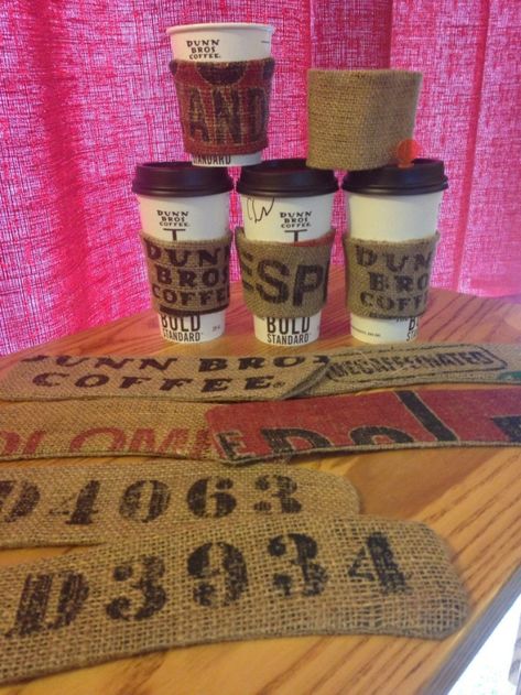 Upcycled Burlap Coffee Bags, Burlap Coffee Bags Repurposed, Coffee Bag Diy, Burlap Upcycle, Coffee Bag Crafts, Cozy Crafts, Coffee Bean Sacks, Burlap Coffee Bags, Coffee Bean Bags