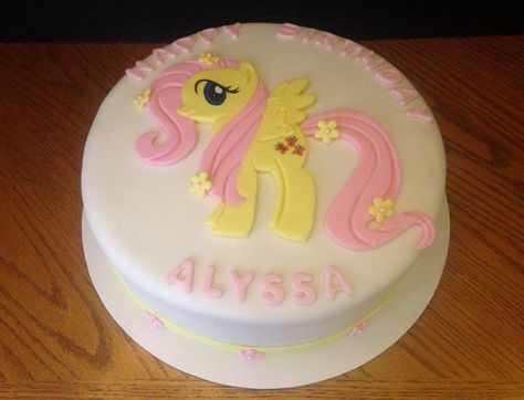 Fluttershy - My Little Pony Birthday Cake Fluttershy Cake, Mlp Cake, Doll Birthday Cake, My Little Pony Cake, Little Pony Cake, Pony Birthday Party, My Little Pony Birthday Party, Pony Cake, Jelly Cake