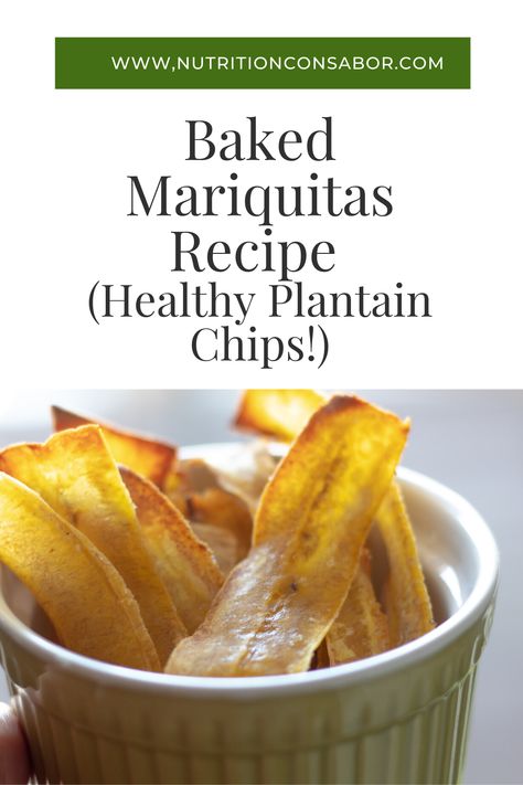 Healthy Mexican Meals, Plantain Recipes Healthy, Plantain Chips Recipe, Healthy Mexican Food, Baked Plantain Chips, Baked Plantains, Healthy Mexican Recipes, Mexican Meals, Plantain Chips