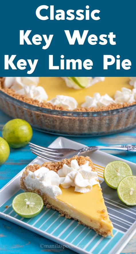 Bread Loaf Recipe, Bread Loaf Pan, Key Lime Pie Easy, Key Lime Pie Recipe, Lime Pie Recipe, Small Batch Baking, Keylime Pie Recipe, Dessert For Two, Bread Loaf