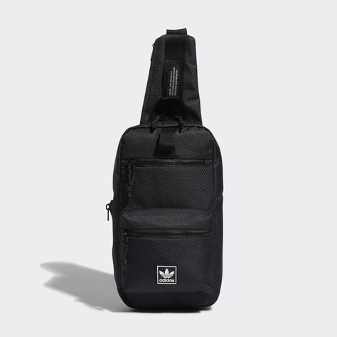 Adidas Sling Bag, Sling Bag Black, Survival Bag, Tactical Pen, Household Waste, Teen Boy, Large Backpack, Perfect Bag, Adidas Online