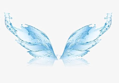 Water Clipart, Water Wings, Magic Wings, Winged People, Fire Fairy, Wings Png, Water Fairy, Wings Drawing, Angel Wings Tattoo