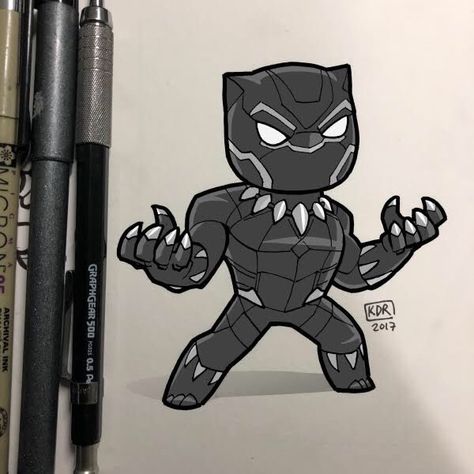 Black Panther Drawing, Marvel And Dc Characters, Cute Friendship Bracelets, Doodle Books, Marvel Drawings, Character Drawings, Be Organized, Doodle Art Designs, Game Character Design