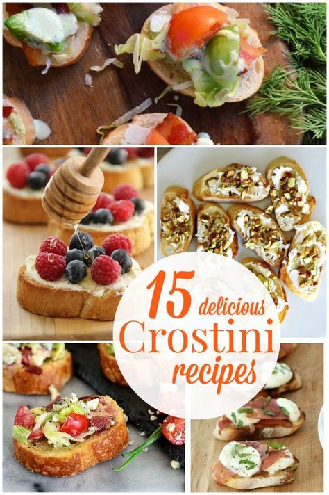 Easy Elegant Meals, Brusetta Appetizer With Cheese, Bread Board Appetizer, Baguette Appetizers, Winter Crostini, Bruschetta Ideas, Grilled Crostini, Baguette Appetizer, Fine Dining Appetizers