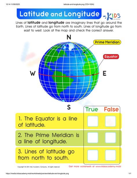 Test image Lines Of Latitude And Longitude, Prime Meridian, Kids Worksheet, Test Image, Latitude And Longitude, Worksheet For Kids, Answering Questions, Question And Answer, Worksheets For Kids