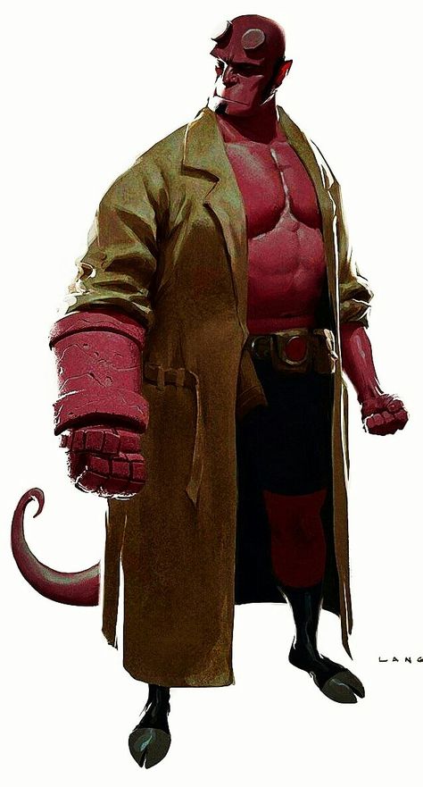 Hellboy movie style Darkhorse Comics, Hellboy Comic, Colorful Movie, Animation Styles, Hellboy Art, Comic Illustrations, Arte Nerd, Mike Mignola, Comic Characters