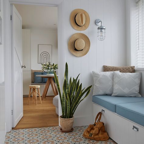 Introducing coastal cowgirl – trend experts are calling it the 'next big interiors trend' Coastal Cowgirl Interior, Costal Cowgirl Home, Coastal Cowgirl Interior Design, Costal Western, Coastal Cowgirl Home, Cow Print Rug, Coastal Western, Costal Cowgirl, Western Interior