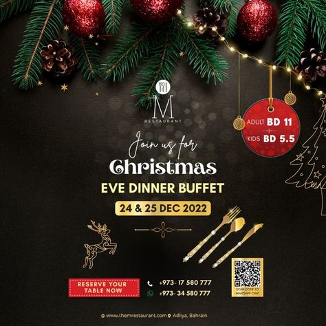 #christmasbuffet #chirstmasbuffetdinner #christmasspecial #festivemenu #festiveflavours #christmasdinner #buffet #christmas2022 #preordernow #christmasparty #christmascelebration #happyholidays #cateringservice #foodlover #finedining #dinein #christmaseve #themrestaurant #multicuisine #bahrain #festiveseason #christmasfood Christmas Buffet Menu, Christmas Eve Buffet, Dinner Buffet, Christmas Buffet, Family Style Meals, Christmas Eve Dinner, Weekend Breakfast, Indian Street Food, Planning Ahead