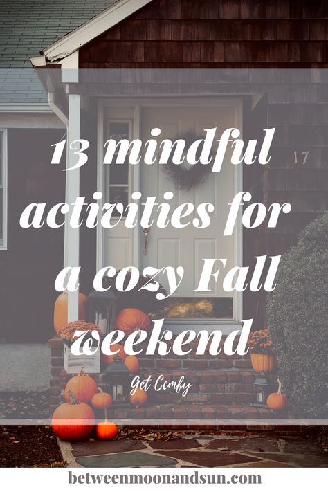 Here you can find 13 mindful and cozy self-care ideas for your Fall bucket list. These autumn activities are perfect for adults, teens and couples. Have a fun Fall weekend together with your friends or on your own. Get your blankets and candles out and take life a little slower in this season. #mindfulness #fallbucketlist #fall #autumn #Fallideas #fallactivities Fall Dinner Party, Autumn Weekend, Fall Bucket List, Peaceful Life, Fall Dinner, Intentional Living, Low Tech, Self Care Activities, Slow Living