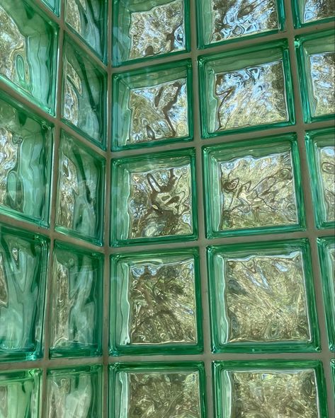 Pretty Tiles, Glass Brick, Arte Robot, Glass Block, Glass Blocks, Dream Decor, Retro Home, Dream House Decor, The Glass