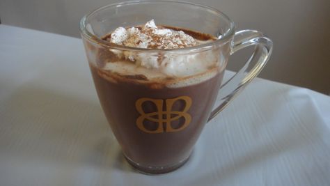 Isha Modi Judys Hot Cocoa, Abuelita Hot Chocolate Recipe, Judy’s Hot Chocolate, Hot Chocolate Lasagna Southern Living, Worlds Best Hot Chocolate, Thick French Hot Chocolate, Christmas Dessert Drinks, Movie Foods, The Santa Clause