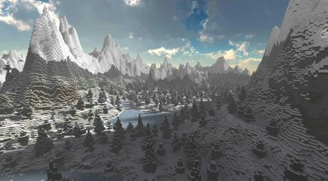 Minecraft Shaders Wallpaper, New Minecraft Update, Minecraft Terraforming, Snowy Tundra, Seeds For Minecraft, Minecraft Painting, Minecraft Update, Minecraft Mountain, Cool Minecraft Seeds