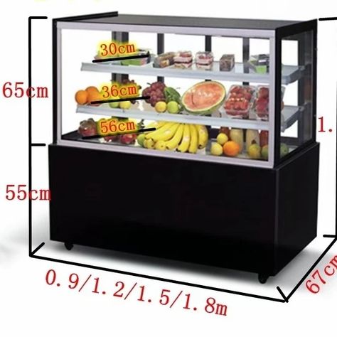 commercial refrigerator equipment manuf wasp:008615615276832 email:vip@hinwinter.com Cake Showcase, Restaurant Kitchen Design, Hot Cake, Bakery Shop Design, Showcase Cabinet, Medical Office Design, Furniture Design Sketches, Counter Display, Medical Office