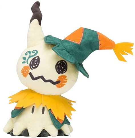 Scarecrow Costume, Halloween Plush, Creepy Smile, Pokemon Halloween, Halloween Time, Pokemon Center, Pokemon Plush, Halloween Giveaway, Kawaii Plushies