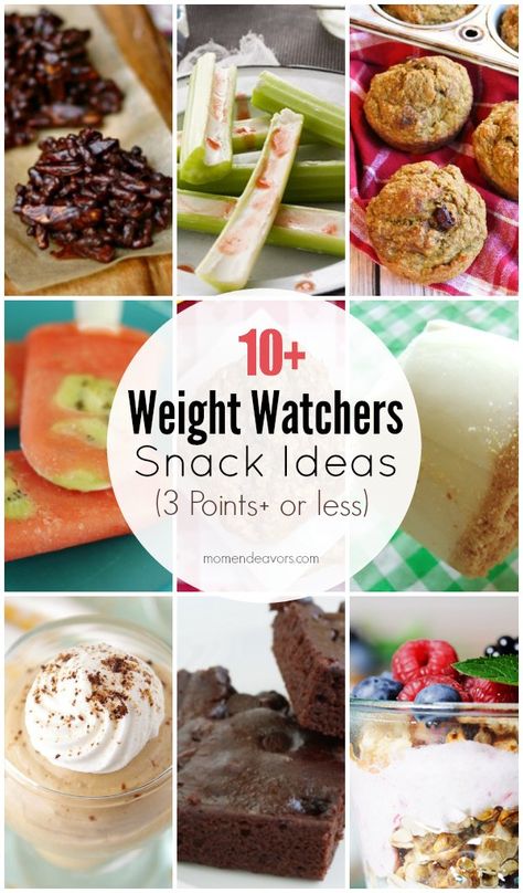 10+ Weight Watchers Snack Ideas (3Points+ or Less)!! #WeightWatchers Weight Watchers Snack Ideas, Weightwatchers Snacks, Low Point Snacks, Low Points Weight Watchers, Weight Watchers Snack Recipes, Weight Watchers Snacks, Weight Watchers Recipes Desserts, Delicious Clean Eating, Points Recipes