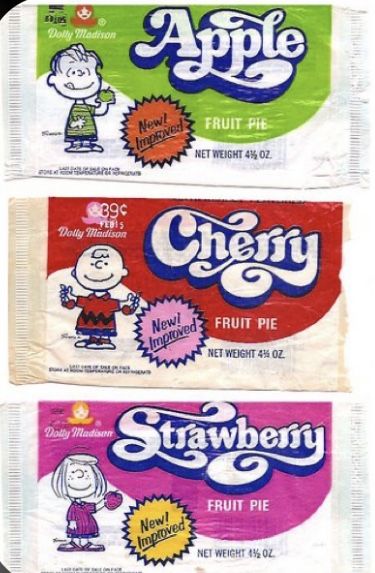 1950s Packaging Design, 80s Food Packaging, Retro Candy Packaging, Vintage Candy Packaging, 70s Candy, Risograph Design, 70s Food, 80s Food, Dolly Madison